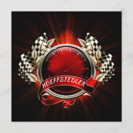 Convite para Evento de Raça de Corrida