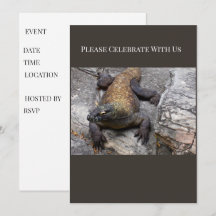 Convite para Evento do Dragão de Komodo