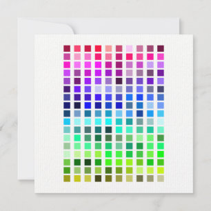 Convite para Exemplo de Cor8