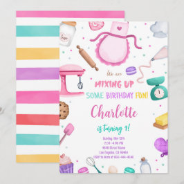 Convite para Fazer Bolo