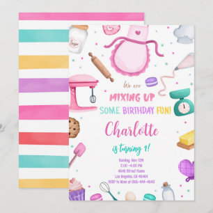 Convite para Fazer Bolo