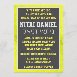 Convite para Felpudos tênis