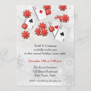 Convite para Feriado de Casino