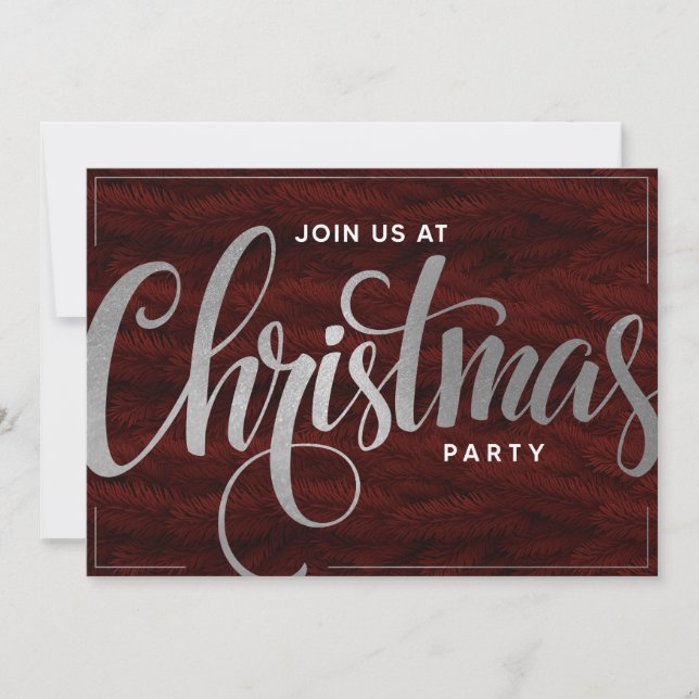 Convite para Feriado de Script de Tendência do Our (Frente)