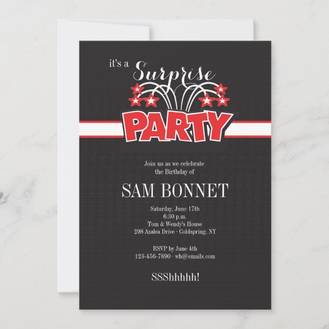 Convite para Festa (Frente)