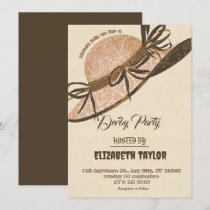 Convite para Festa Big Hat Derby