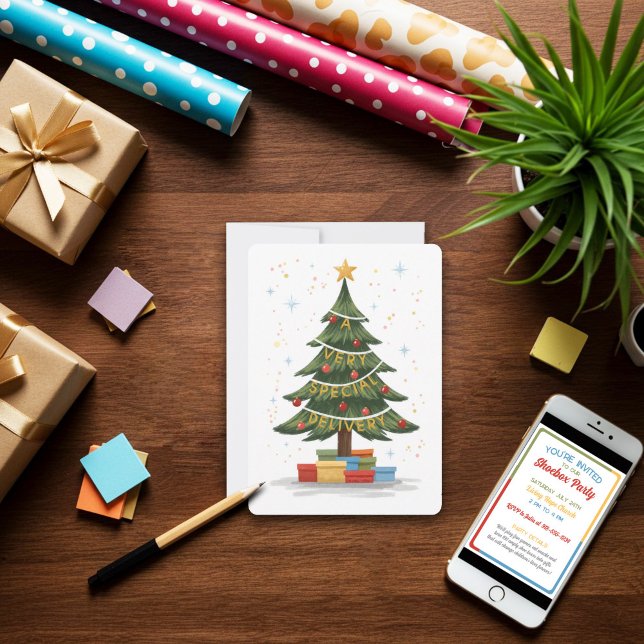 Convite para Festa da Caixa de Sapato Entrega Espe (Criador carregado)