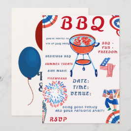 Convite para Festa de 4 de Julho – 250º Aniversári