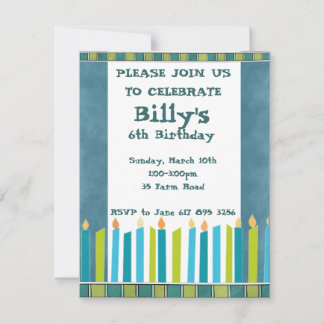 Convite para Festa de aniversário