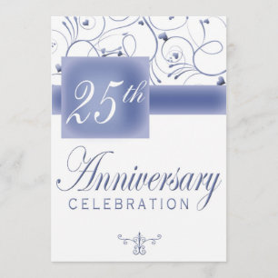 Convite para Festa de Aniversário de 25 Anos