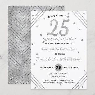 Convite para Festa de Aniversário de 25 Anos, Prat