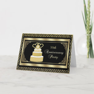 Convite para Festa de Aniversário de 50 anos