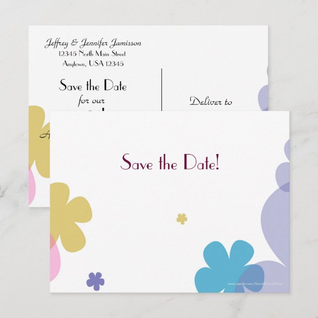 Convite para Festa de Aniversário de 50 anos Salve (Frente/Verso)