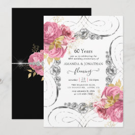 Convite para Festa de Aniversário de 60 Anos de Ca