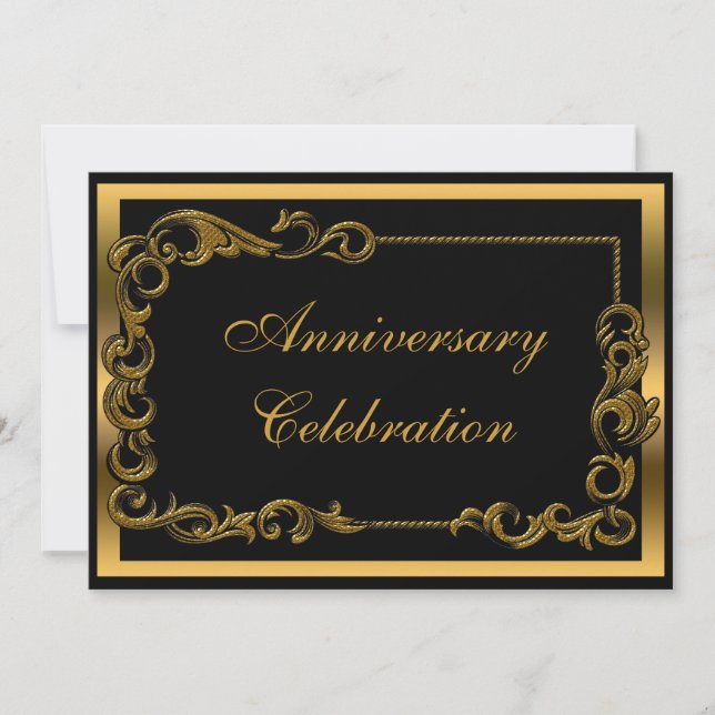Convite para Festa de Aniversário de Casamento (Frente)
