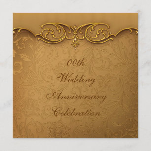 Convite para Festa de Aniversário de Casamento de 