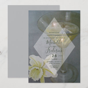 Convite para Festa de Aniversário de Diamante de 6
