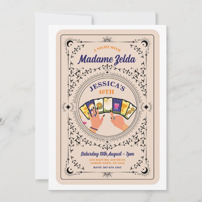 Convite para Festa de aniversário de Leitura de Ca (Frente)