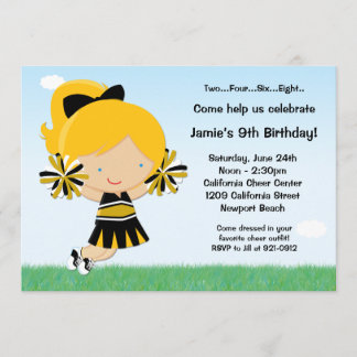 Convite para Festa de aniversario de meninas de Ch