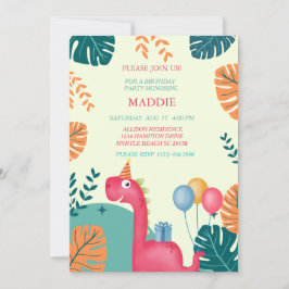 Convite para Festa de aniversario de meninas de Di