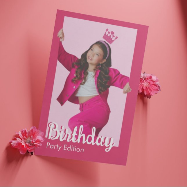 Convite para Festa de aniversario de meninas de Do (Criador carregado)