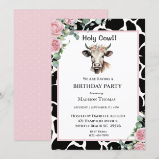 Convite para Festa de aniversario de meninas de Va