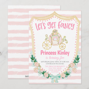 Convite para Festa de Aniversário de Princesa