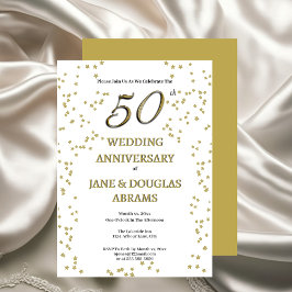 Convite para Festa de Bodas de Ouro 50 Anos