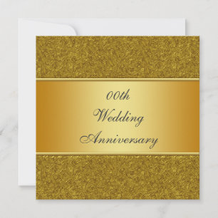 Convite para Festa de Bodas de Ouro de 50 Anos