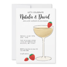 Convite para Festa de Cocktail