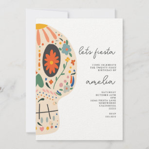 CONVITE PARA FESTA DE CRÂNIO DE AÇÚCAR