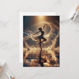 Convite para Festa de Dança Aquática Caprichosa |