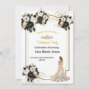 Convite para Festa de Debutante