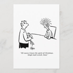 Convite para festa de férias - Espírito do Natal