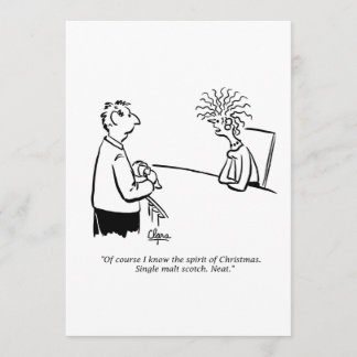 Convite para festa de férias - Espírito do Natal