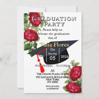 Convite para festa de formatura