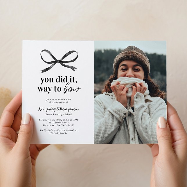 Convite para Festa de formatura Arco Preta (Criador carregado)