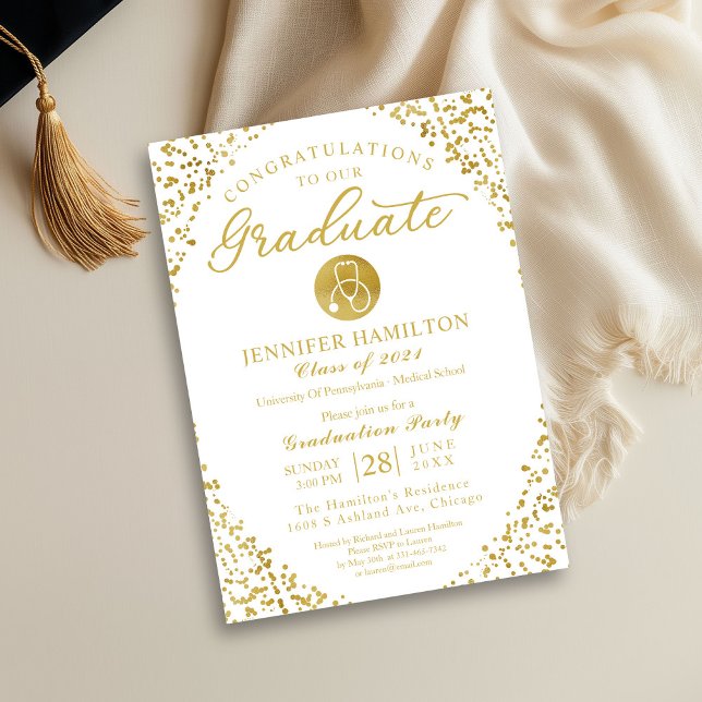 Convite para Festa de Formatura da Escola de Enfer (Criador carregado)