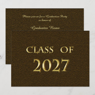 Convite para Festa de Formatura da Turma de 2027 B