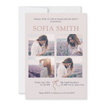 Convite para Festa de formatura de Arco Elegante B