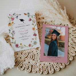 Convite para Festa de formatura de Flor Selvagem c