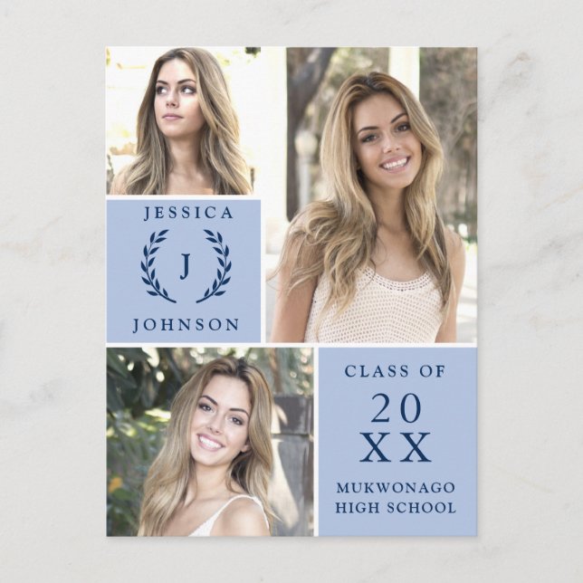 Convite para Festa de formatura de FOTO do Script  (Frente)