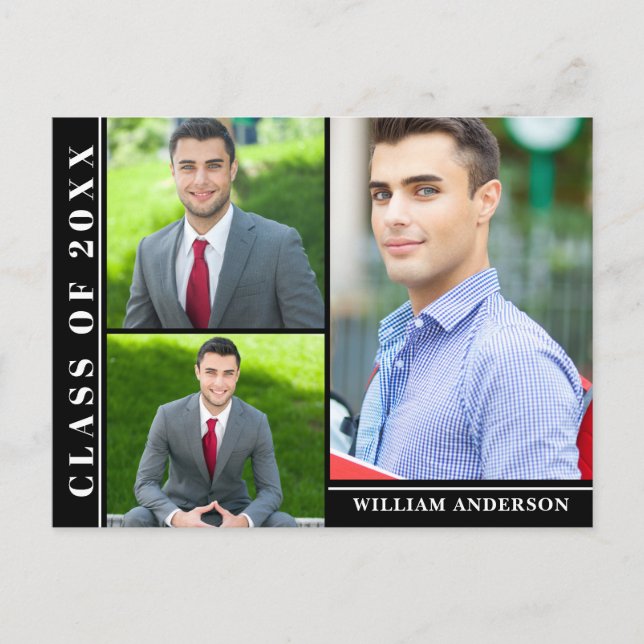 Convite para Festa de formatura de FOTO do Script  (Frente)