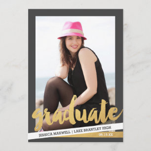 Convite para Festa de formatura de Fotografias com