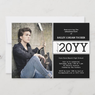 Convite para Festa de formatura de Fotografias de