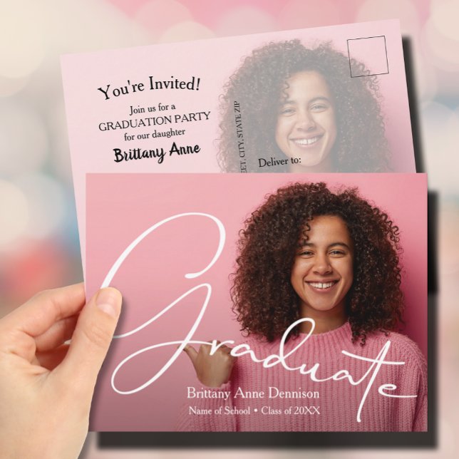 Convite para Festa de formatura de Fotografias de  (Criador carregado)