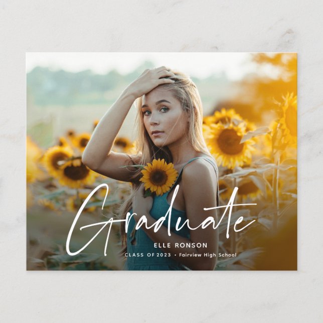 Convite para Festa de formatura de Fotografias do  (Frente)