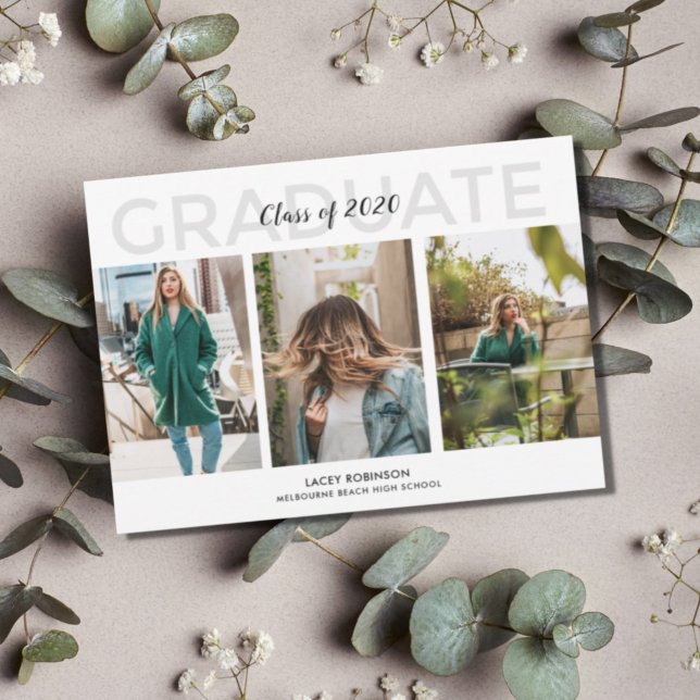 Convite para Festa de formatura de Fotografias Mod (Criador carregado)