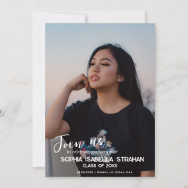 Convite para Festa de formatura de Fotografias Per