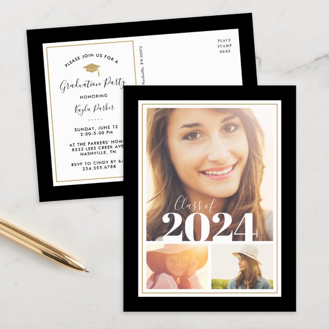 Convite para Festa de formatura de Fotografias Pre (Criador carregado)